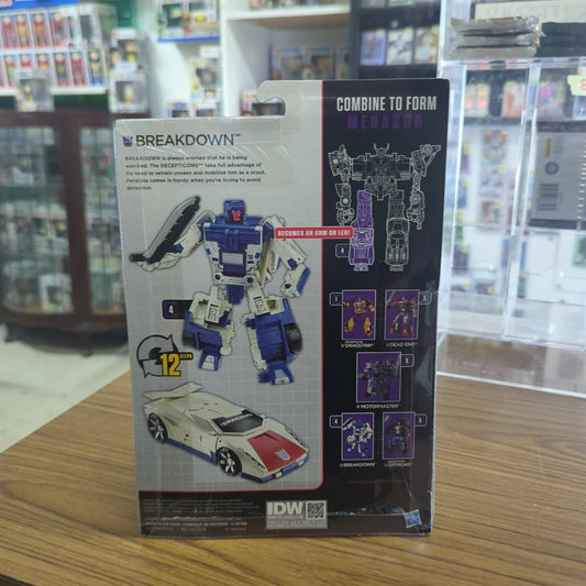 Transformers Combiner Wars Decepticon BREAKDOWN Action Figure + Comic Book NEW FRENLY BRICKS - Open 7 Days