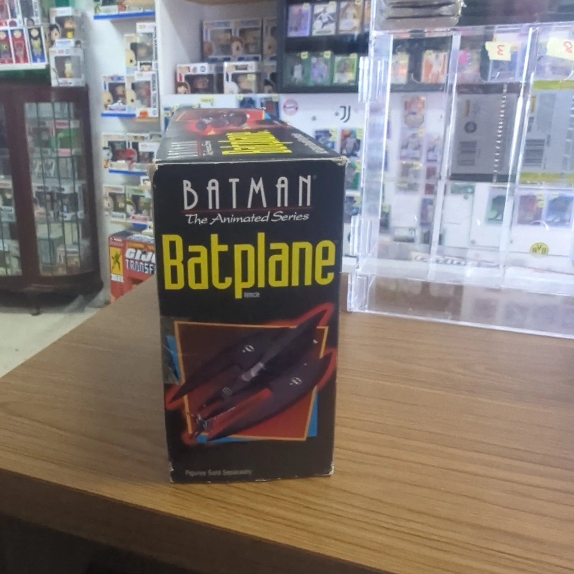 Batman the Animated Series Batplane in box 17x9X4 FRENLY BRICKS - Open 7 Days