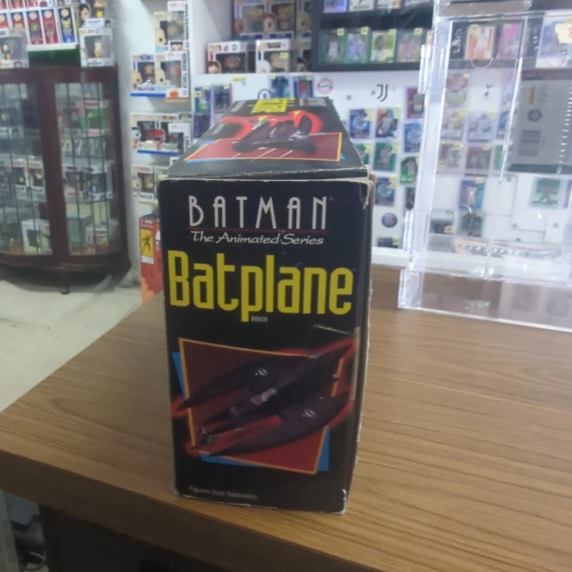 Batman the Animated Series Batplane in box 17x9X4 FRENLY BRICKS - Open 7 Days