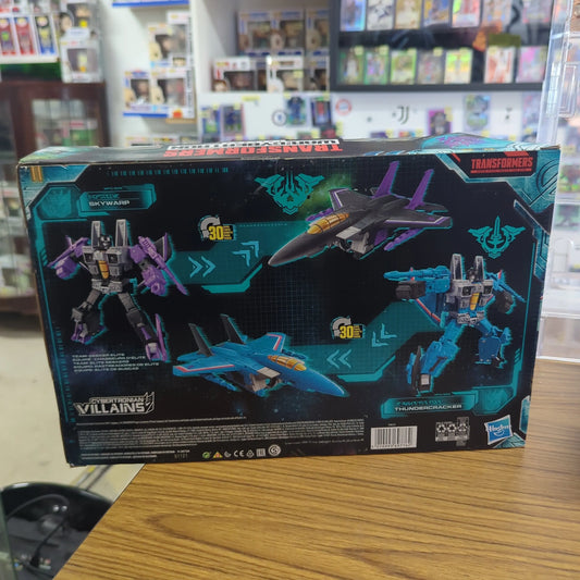 Transformers War For Cybertron Villains Skywarp & Thundercracker 2020 Hasbro FRENLY BRICKS - Open 7 Days