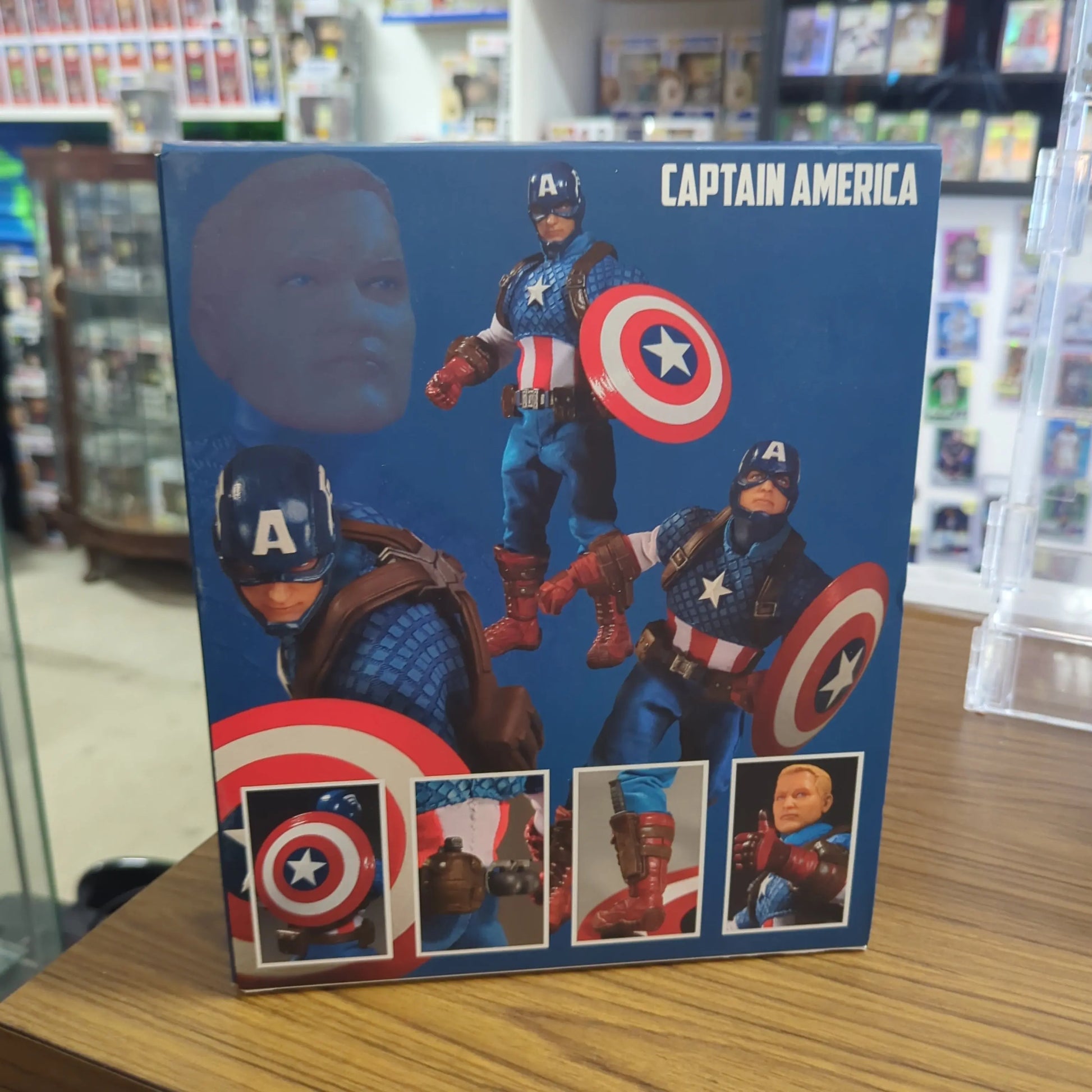 Mezco One:12 Collective Captain America Marvel Universe Avengers FRENLY BRICKS - Open 7 Days