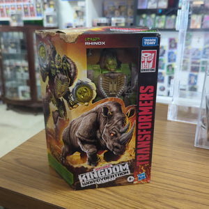 Transformers Generations War for Cybertron: Kingdom Voyager WFC-K27 Rhinox FRENLY BRICKS - Open 7 Days