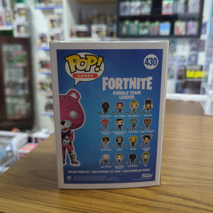 Fortnite Cuddle Team Leader Pop! Vinyl Figure #430 FRENLY BRICKS - Open 7 Days