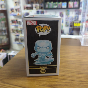 FUNKO POP MARVEL VINYL FIGURE ICEMAN 504 (MARVEL 80 YEARS) BRAND NEW FRENLY BRICKS - Open 7 Days