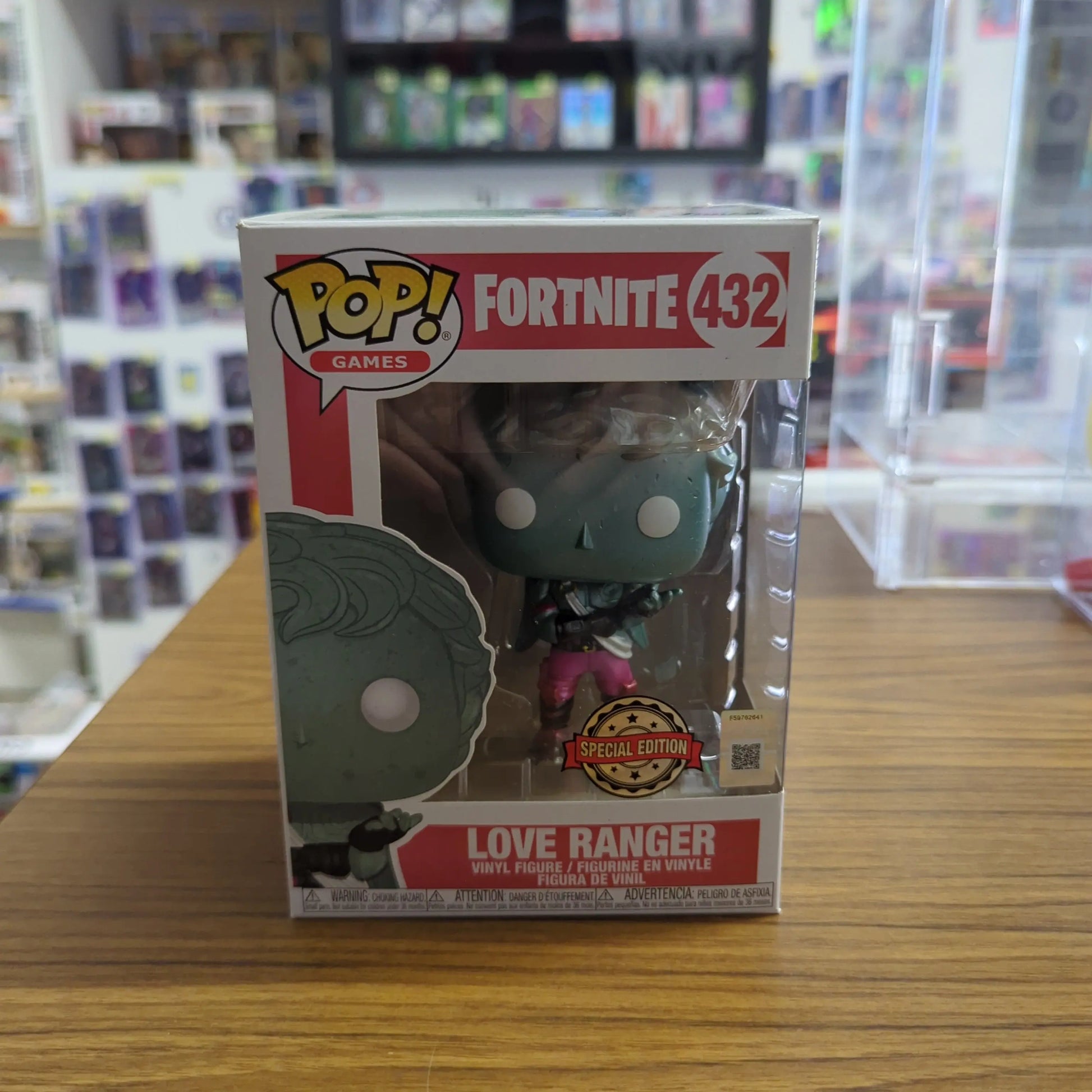 Fortnite Funko Pop! Vinyl - Love Ranger - Special Edition Metallic #432 FRENLY BRICKS - Open 7 Days