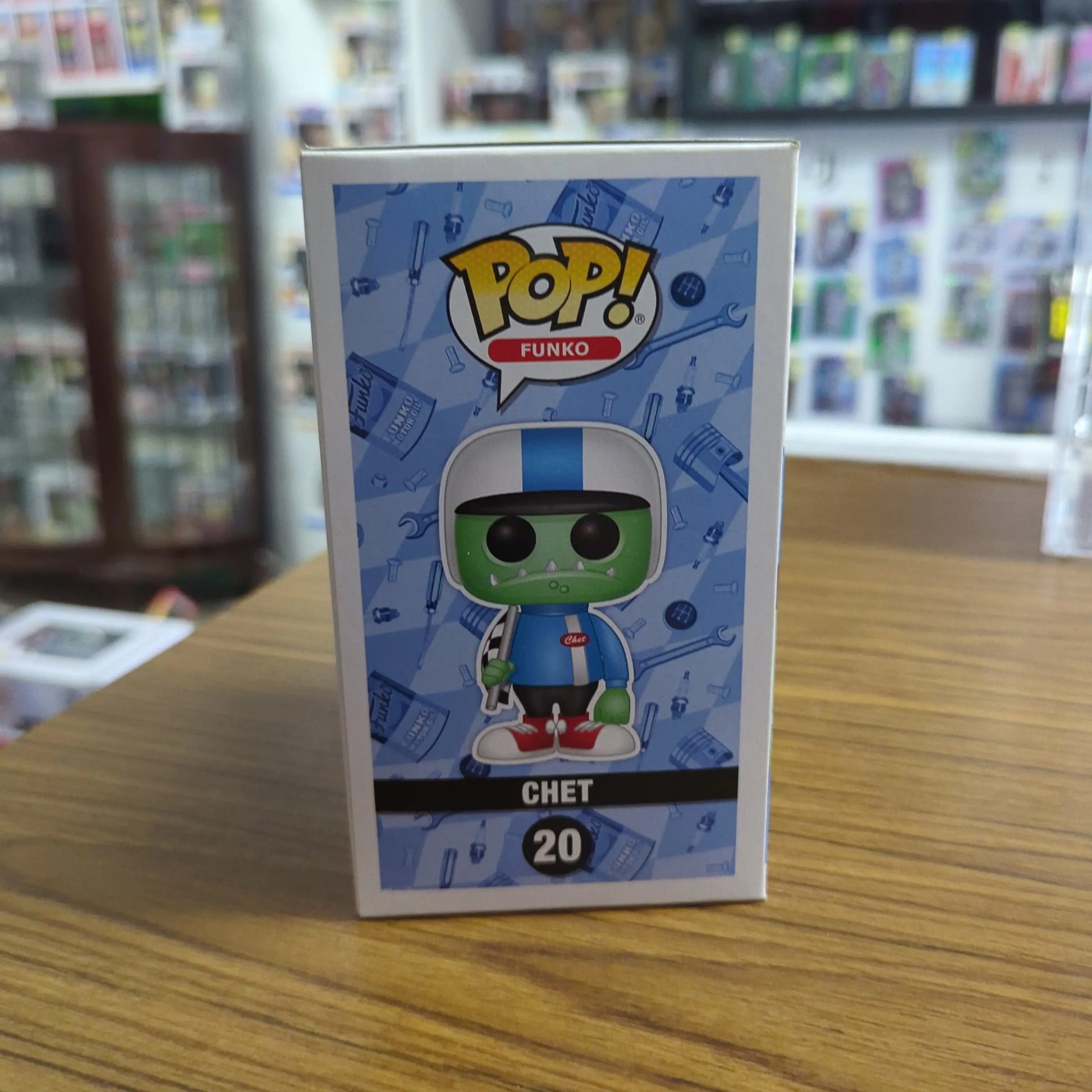 Chet 20 Spastik Plastik Green Popcultcha Funko Pop Vinyl FRENLY BRICKS - Open 7 Days