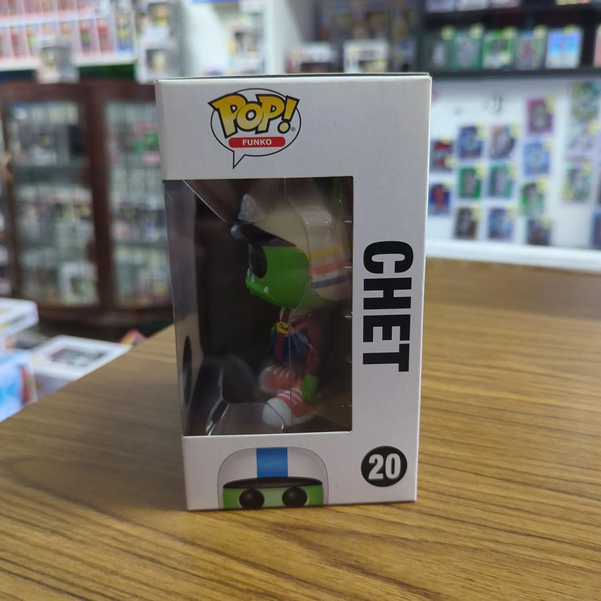 Chet 20 Spastik Plastik Green Popcultcha Funko Pop Vinyl FRENLY BRICKS - Open 7 Days