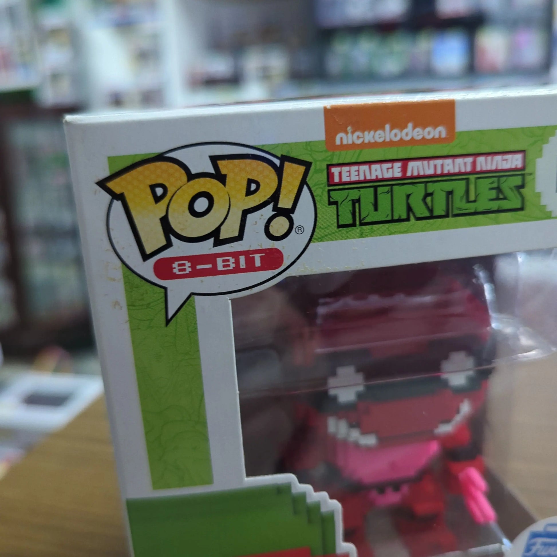 Funko POP! 8-Bit - TMNT - Raphael (Neon Red Funko Ex) #06 FRENLY BRICKS - Open 7 Days