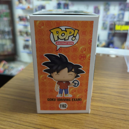 FUNKO POP DRAGONBALL Z GOKU (DRIVING EXAM) VINYL FIGURE IN BOX #1162 FRENLY BRICKS - Open 7 Days