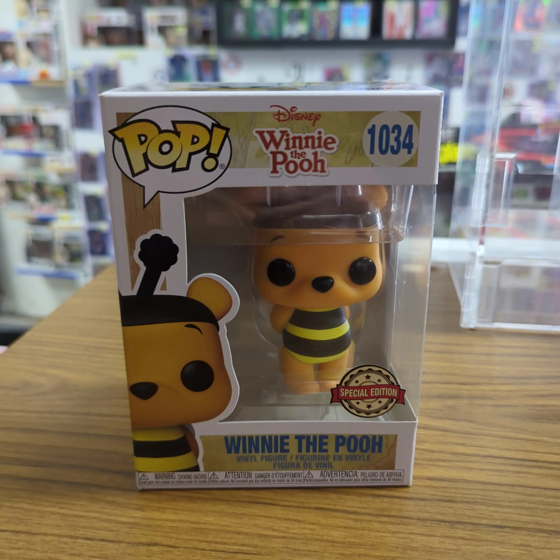 Winnie the Pooh Bee Costume Special Edition Funko Pop! Vinyl #1034 FRENLY BRICKS - Open 7 Days