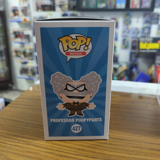 Funko Pop Vinyl Professor Poopypants Movies Captain Underpants #427 Vaulted FRENLY BRICKS - Open 7 Days