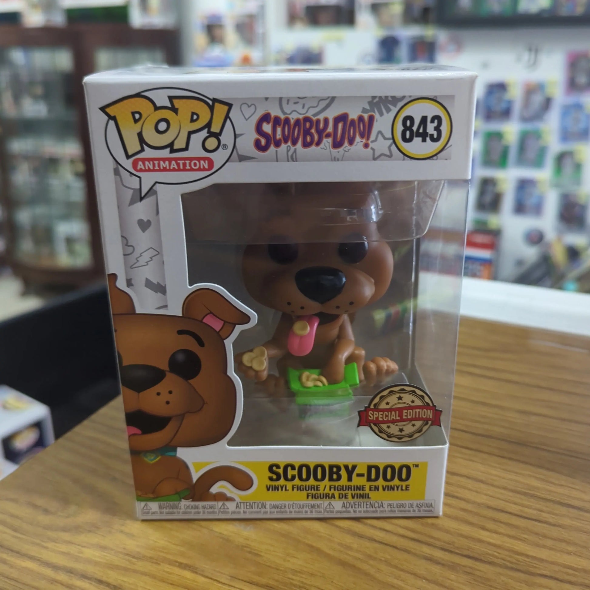 Funko Pop! Animation - SCOOBY-DOO #843 - special edition FRENLY BRICKS - Open 7 Days