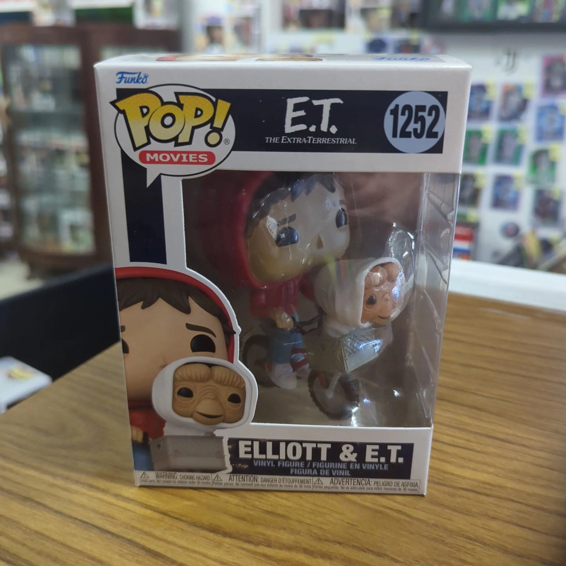 E.T. The Extra-Terrestrial Elliott and E.T. In Bike Basket Funko POP! Vinyl FRENLY BRICKS - Open 7 Days