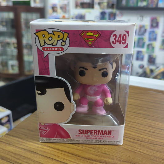 Superman #349 - Breast Cancer Awareness - Funko Pop! Heroes FRENLY BRICKS - Open 7 Days