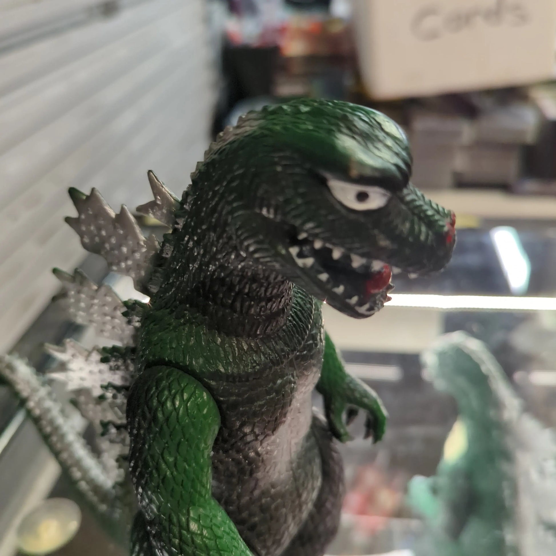 Vintage 1980s imperial godzilla 7"+ FRENLY BRICKS - Open 7 Days