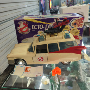 Rare The Real Ghostbusters ECTO-1 Vehicle Figure Complete With Ghost 1984 FRENLY BRICKS - Open 7 Days