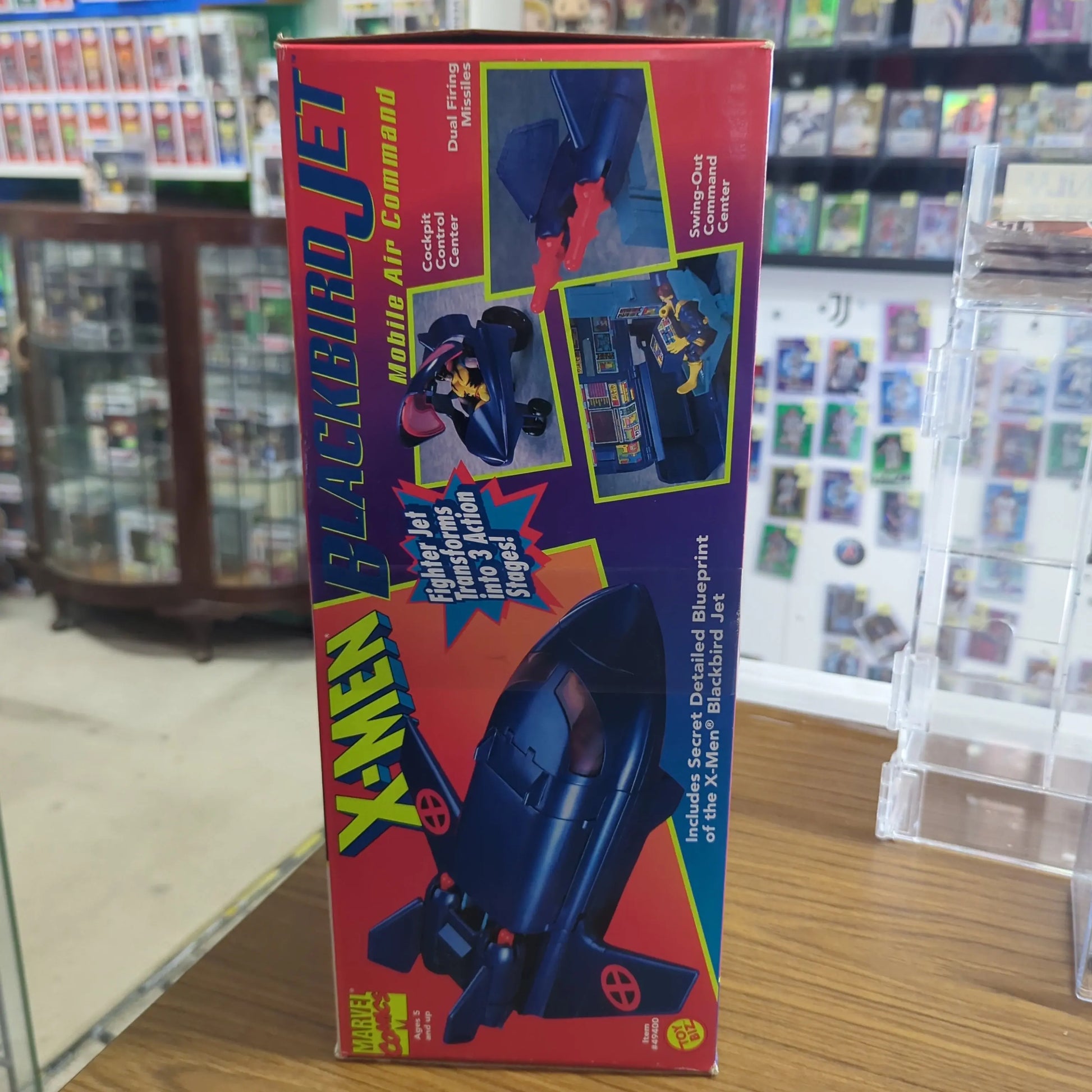 1994 Marvel Comics X-Men Blackbird Jet Vehicle by Toy Biz - Sealed original box FRENLY BRICKS - Open 7 Days