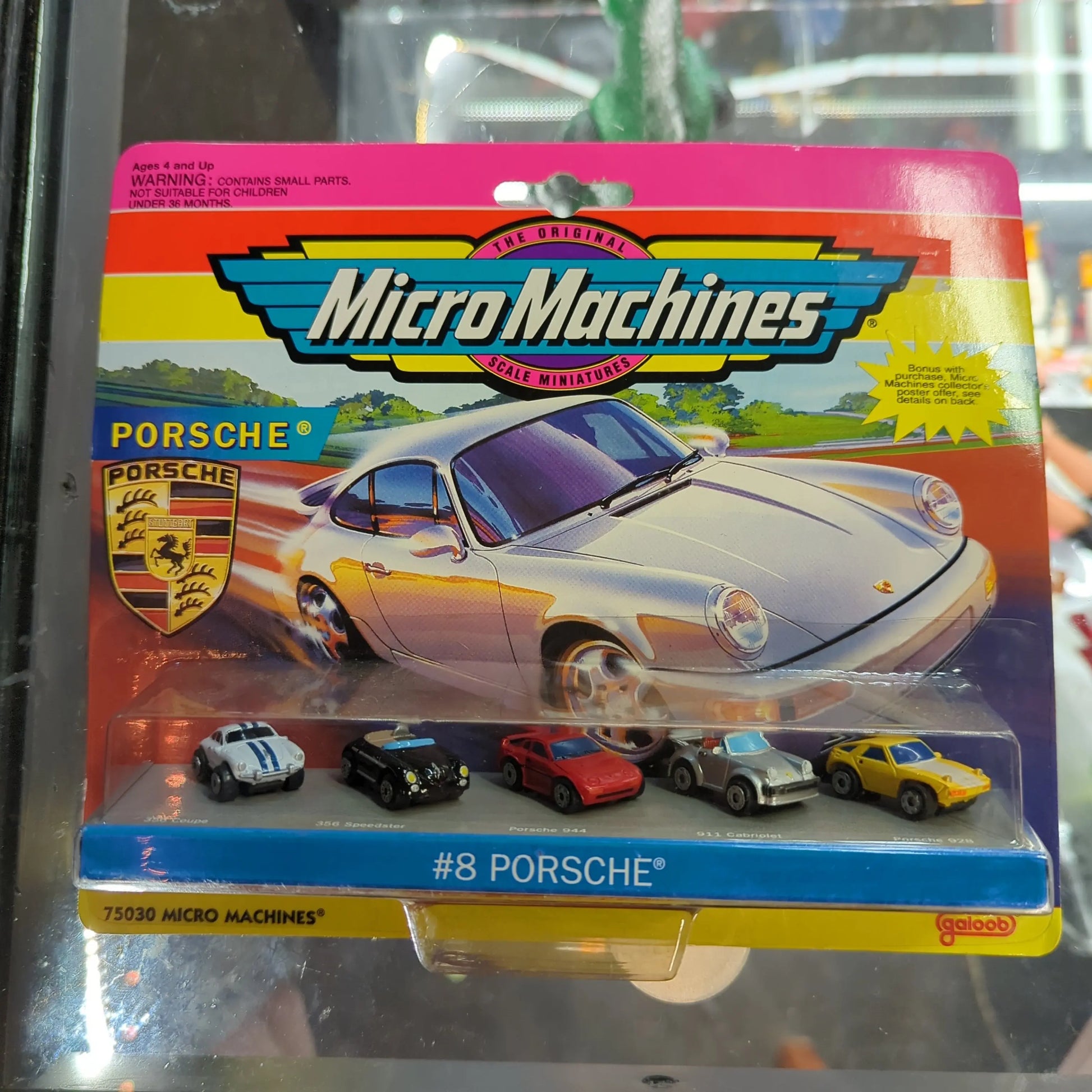 micro machines 1995  porsche #8 FRENLY BRICKS - Open 7 Days