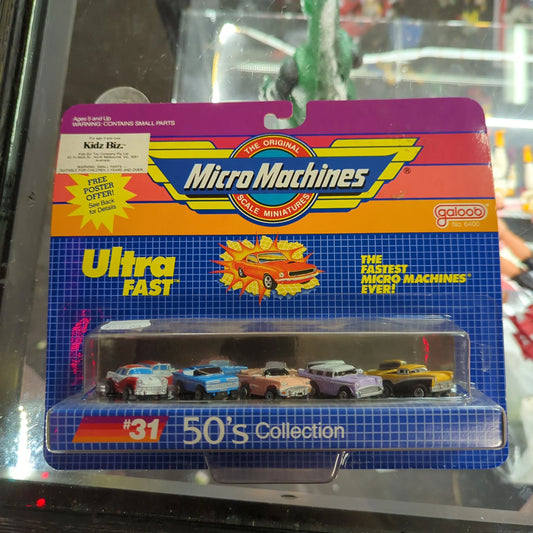 Vintage NOS 1988 Micro Machines #31 50's Collection by Lewis Galoob Toys FRENLY BRICKS - Open 7 Days