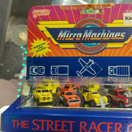 Vintage NOS 1980s Micro Machines the street racer collection FRENLY BRICKS - Open 7 Days