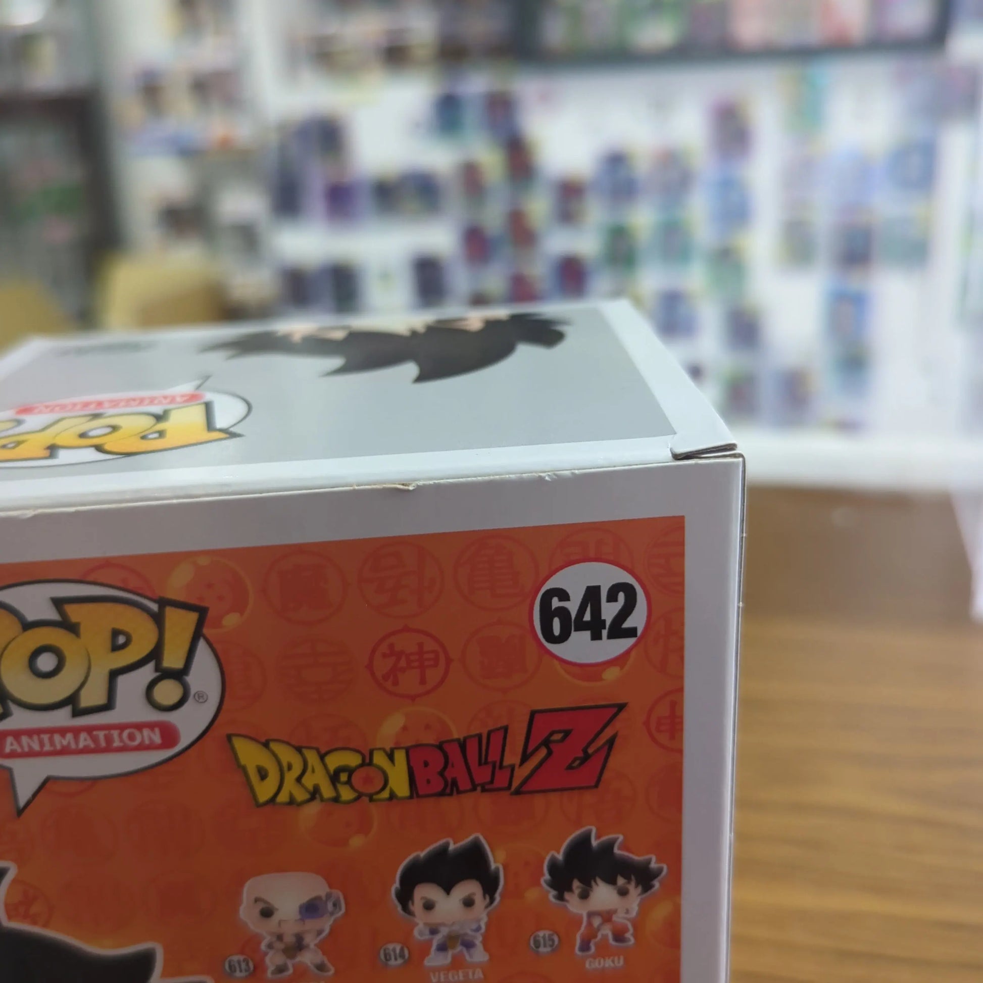 Goku Kamehameha 642 GameStop Sticker In Protector Pop Vinyl Funko Dragon Ball Z FRENLY BRICKS - Open 7 Days