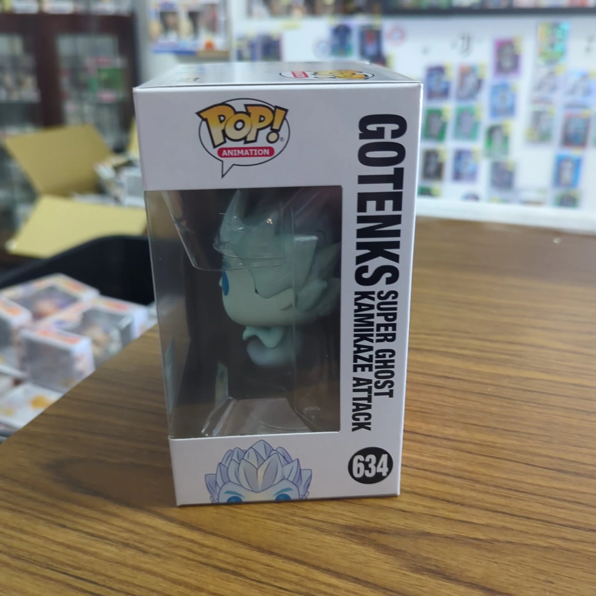 FUNKO POP VINYL FIGURE DRAGONBALL Z GOTENKS SUPER GHOST KAMIKAZE ATTACK 634 FRENLY BRICKS - Open 7 Days