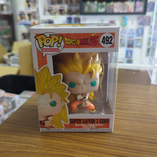 Funko Pop! Dragon Ball Z - Super Saiyan 3 Goku #492 FRENLY BRICKS - Open 7 Days