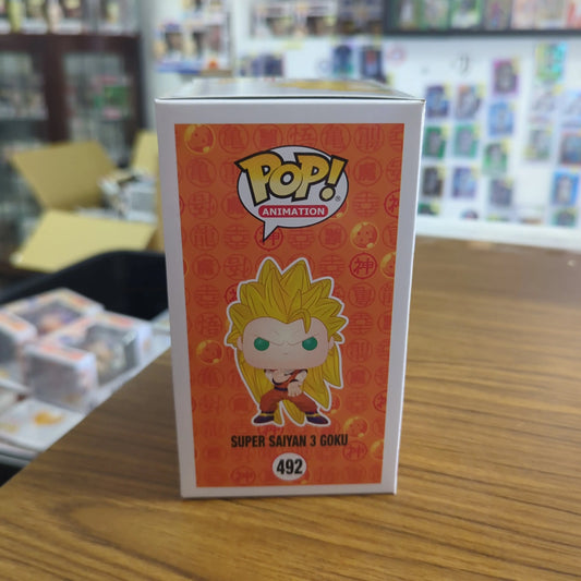 Funko Pop! Dragon Ball Z - Super Saiyan 3 Goku #492 FRENLY BRICKS - Open 7 Days