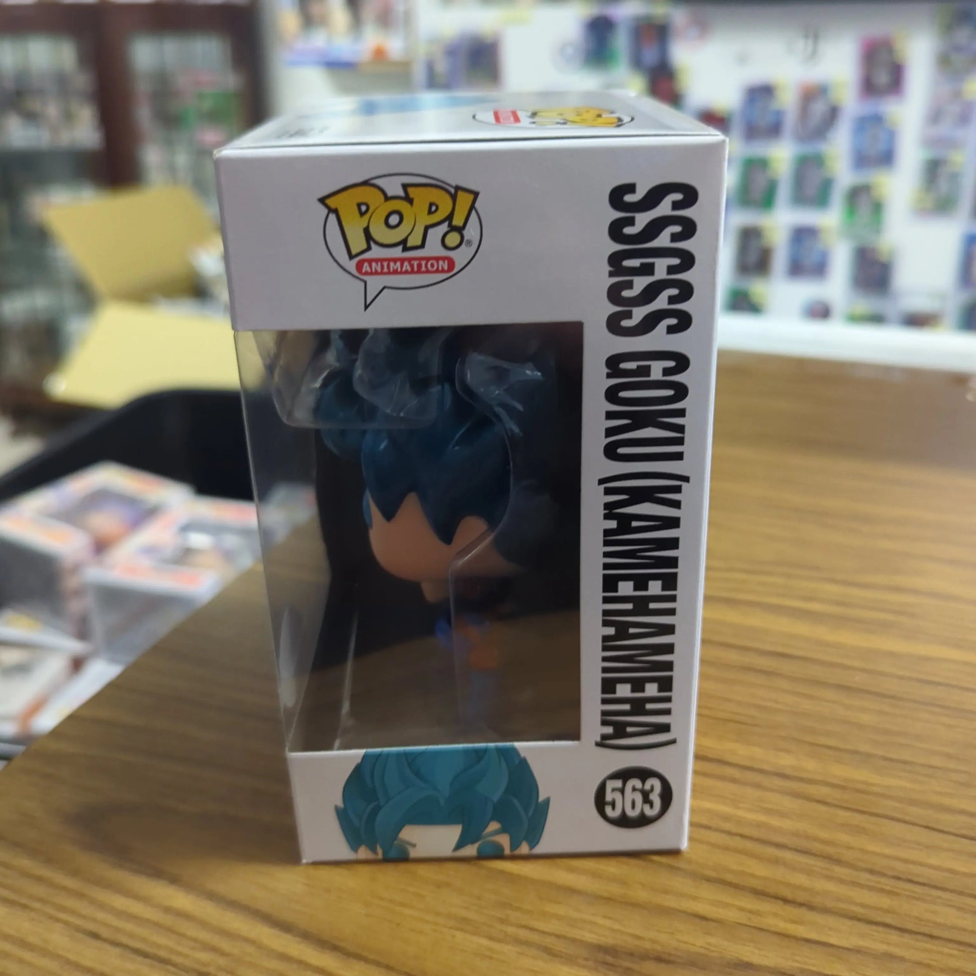 Dragon Ball Super - SSGSS Goku Kamehameha Metallic Pop! Vinyl Figure (RS) #563 Faded FRENLY BRICKS - Open 7 Days