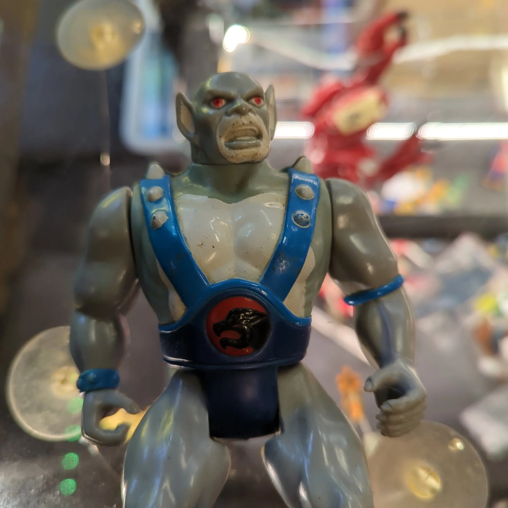 Thundercats “PANTHRO” (1985) VINTAGE  Figurine FRENLY BRICKS - Open 7 Days