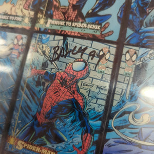 1994 Fleer Ultra Spider-Man Promo Set Signed Mark Bagley Marvel Trading Cards FRENLY BRICKS - Open 7 Days