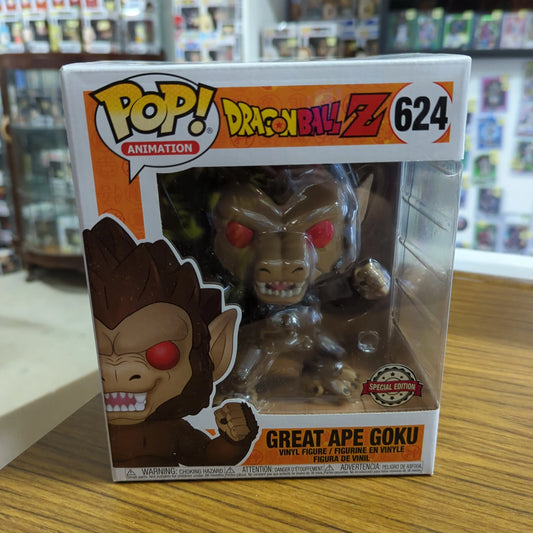 Funko POP Dragon Ball Z Great Ape Goku #624 6 Inch Vinyl Special Edition FRENLY BRICKS - Open 7 Days