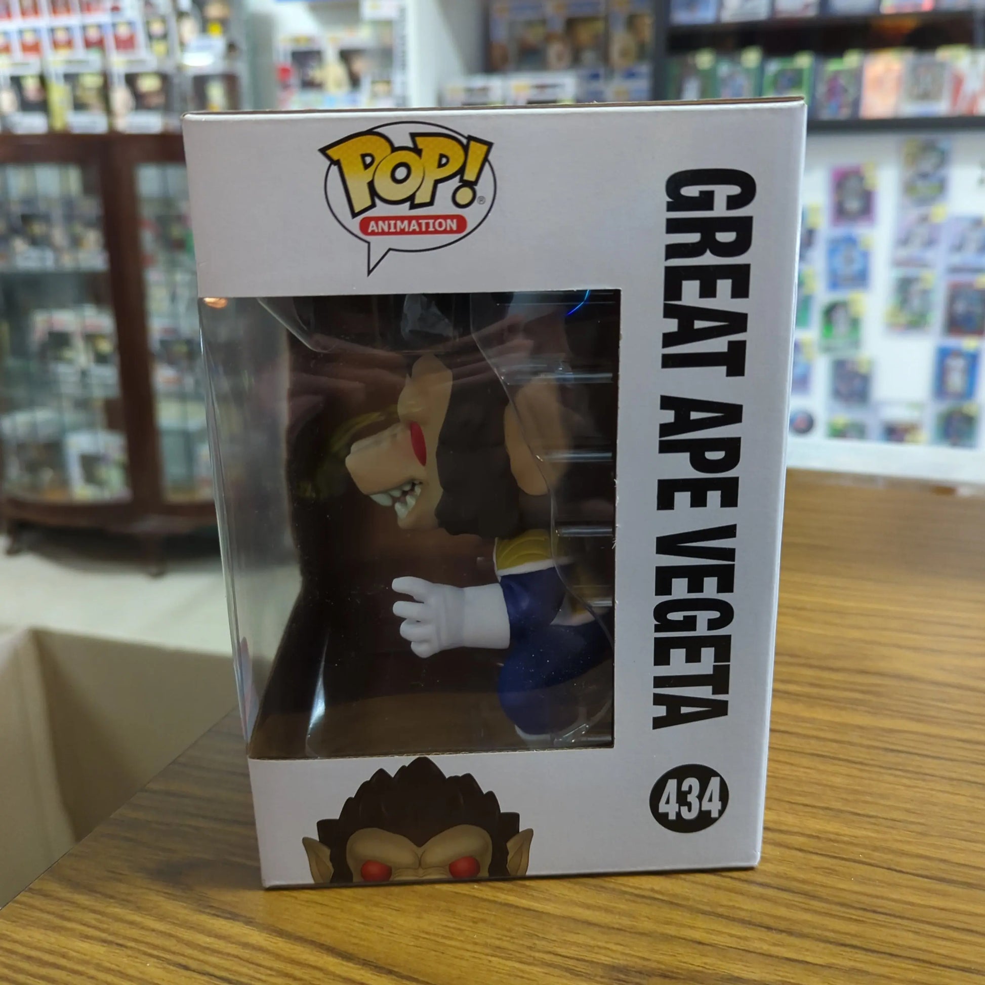 Funko Pop Dragon Ball Z Great Ape Vegeta 6" NYCC Exclusive #434 Sealed Box FRENLY BRICKS - Open 7 Days