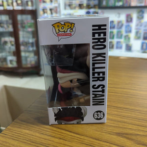 Funko Pop Hero Killer Stain NYCC Shared 2019 LE MHA #636 With Box Protector FRENLY BRICKS - Open 7 Days