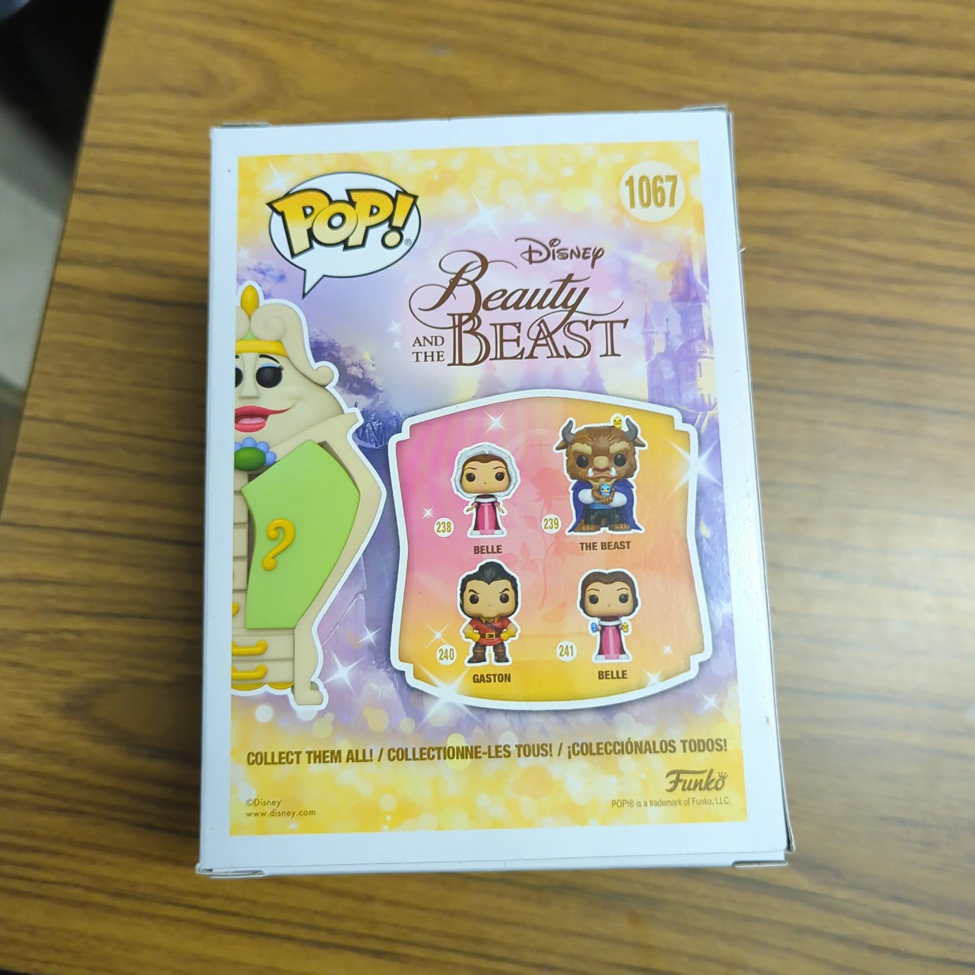 Beauty and the Beast - Wardrobe SDCC 2021 US Exclusive #1067 Pop! Vinyl FRENLY BRICKS - Open 7 Days