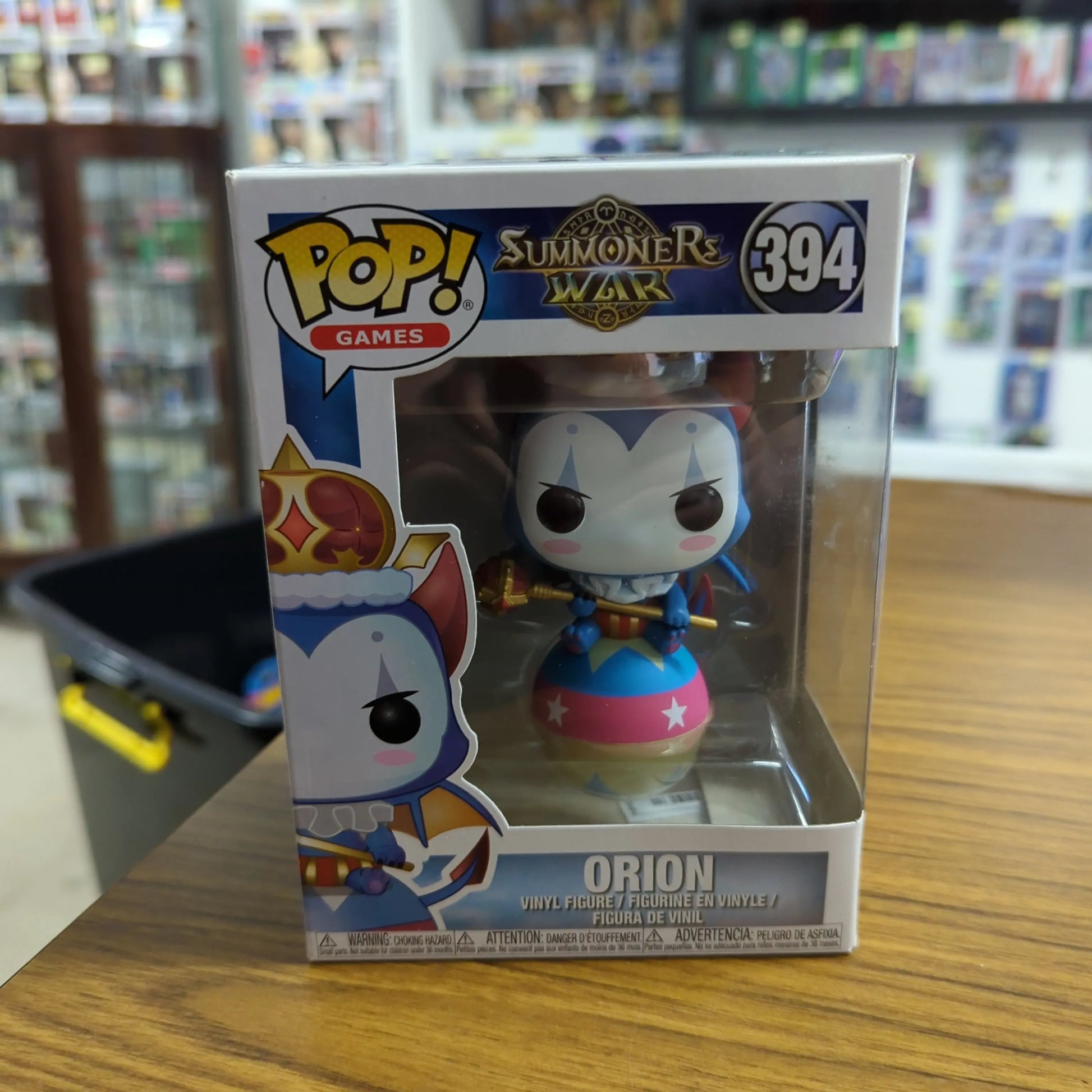 Summoners War - Orion Pop! Vinyl Figure NEW Funko games 394 FRENLY BRICKS - Open 7 Days