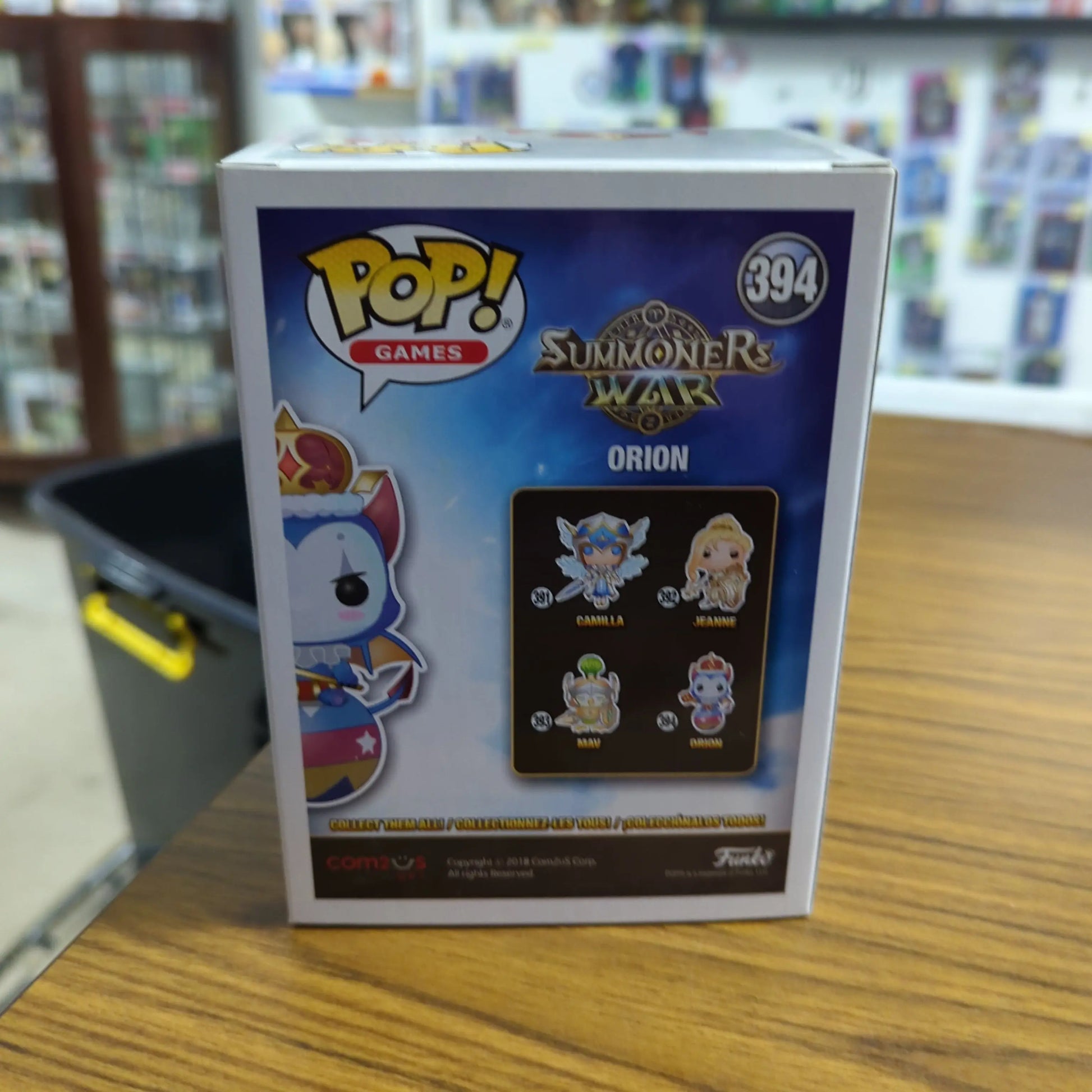 Summoners War - Orion Pop! Vinyl Figure NEW Funko games 394 FRENLY BRICKS - Open 7 Days