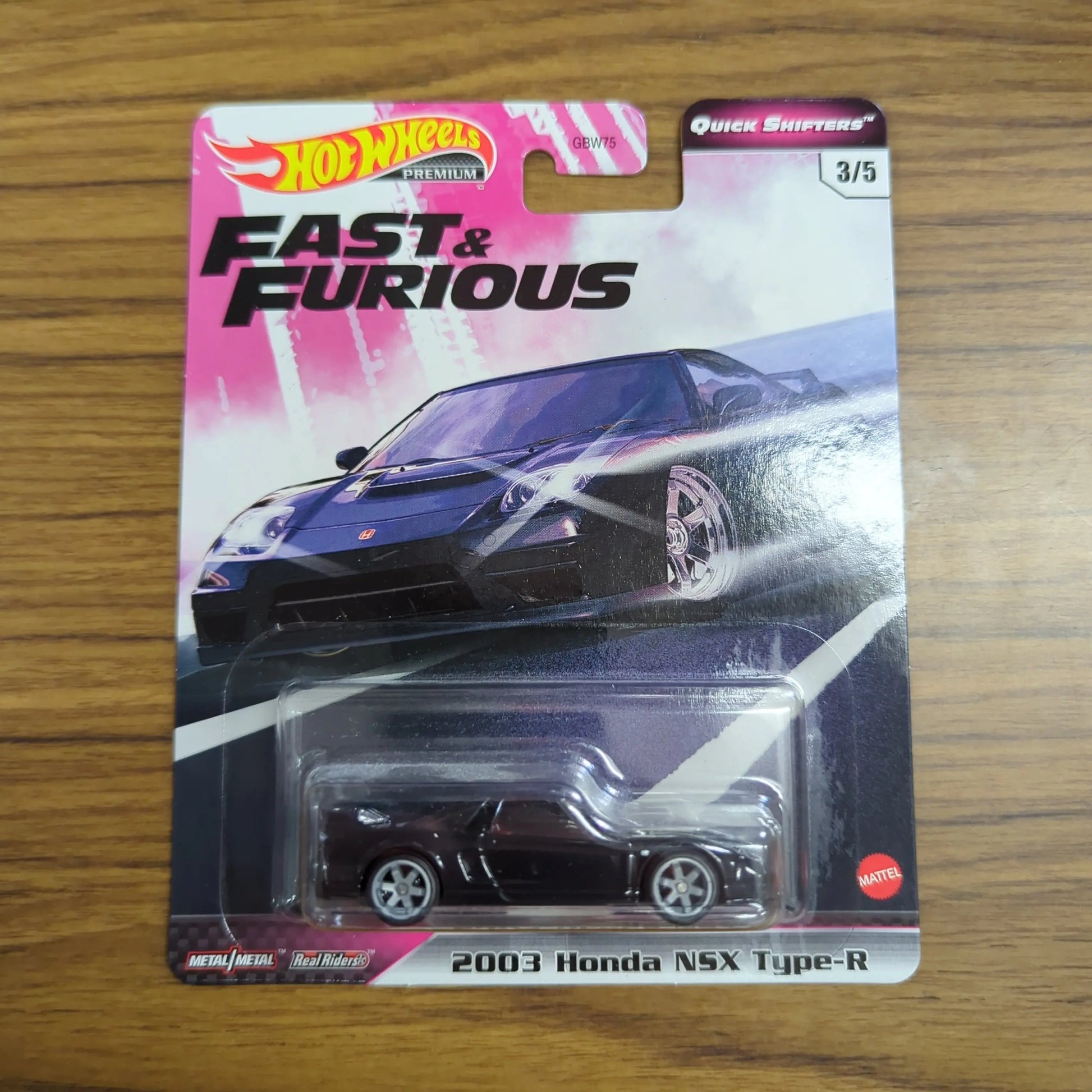 Hot Wheels Premium Fast & Furious Quick Shifters 2003 Honda NSX Type-R [3/5] FRENLY BRICKS - Open 7 Days