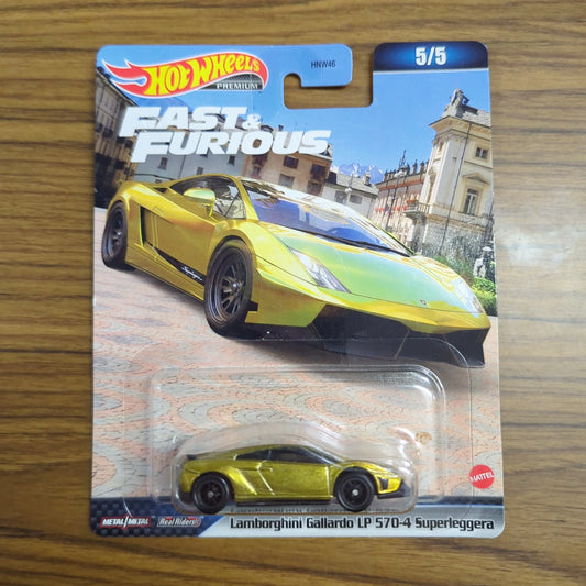 2023 New Hot Wheels FAST & FURIOUS Lamborghini Gallardo LP 570-4 Superleggera FRENLY BRICKS - Open 7 Days