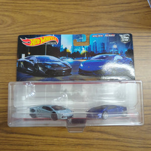 2022 Hot Wheels Car Culture Lamborghini 2 Pack Aventador Coupe & Huracan FRENLY BRICKS - Open 7 Days