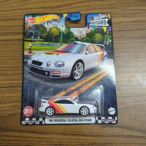 2024 HOT WHEELS Boulevard #89 - ‘95 Toyota Celica GT-Four (Premium - White) G20 FRENLY BRICKS - Open 7 Days