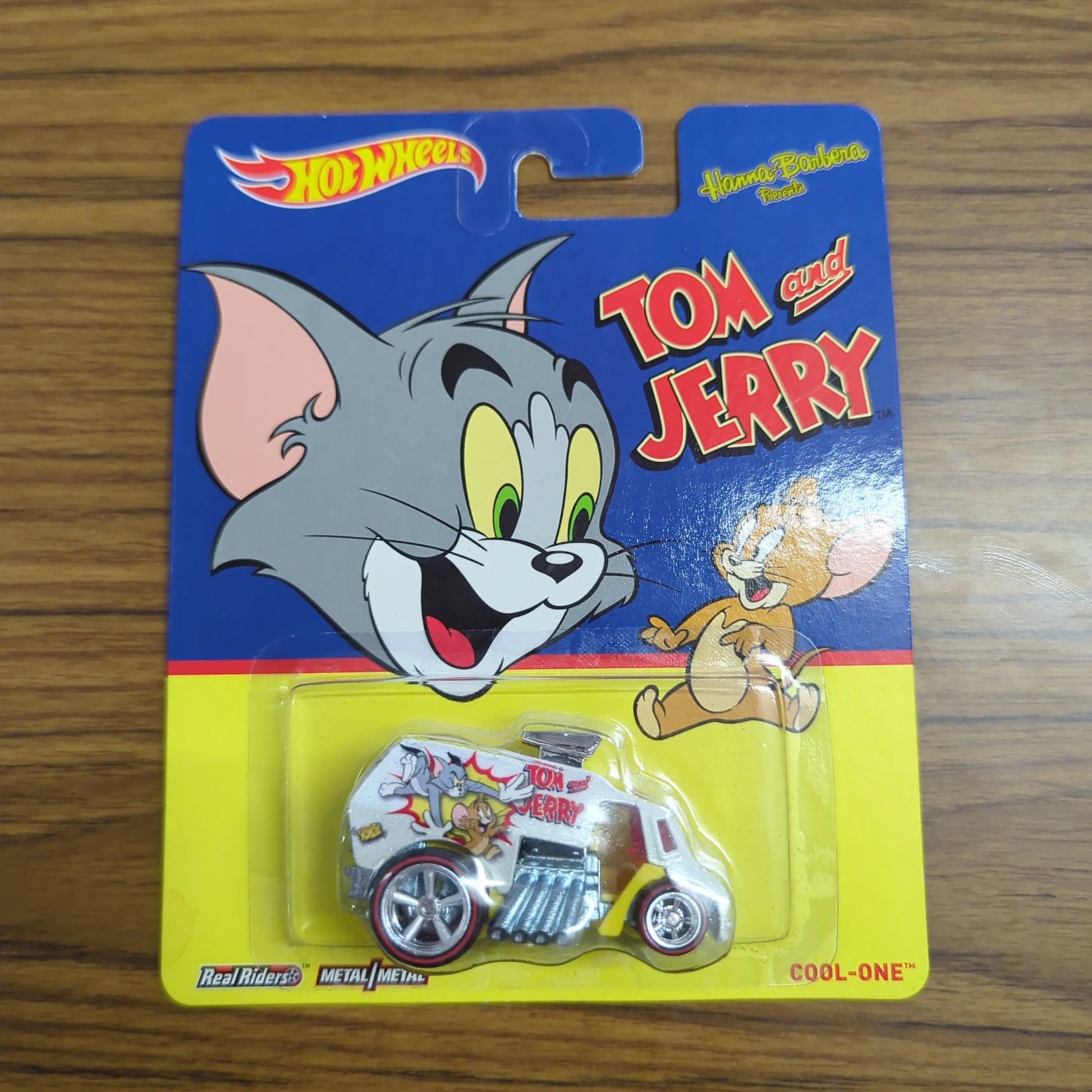 Hot Wheels Tom and Jerry Cool One,Real Riders,Metal/Metal FRENLY BRICKS - Open 7 Days