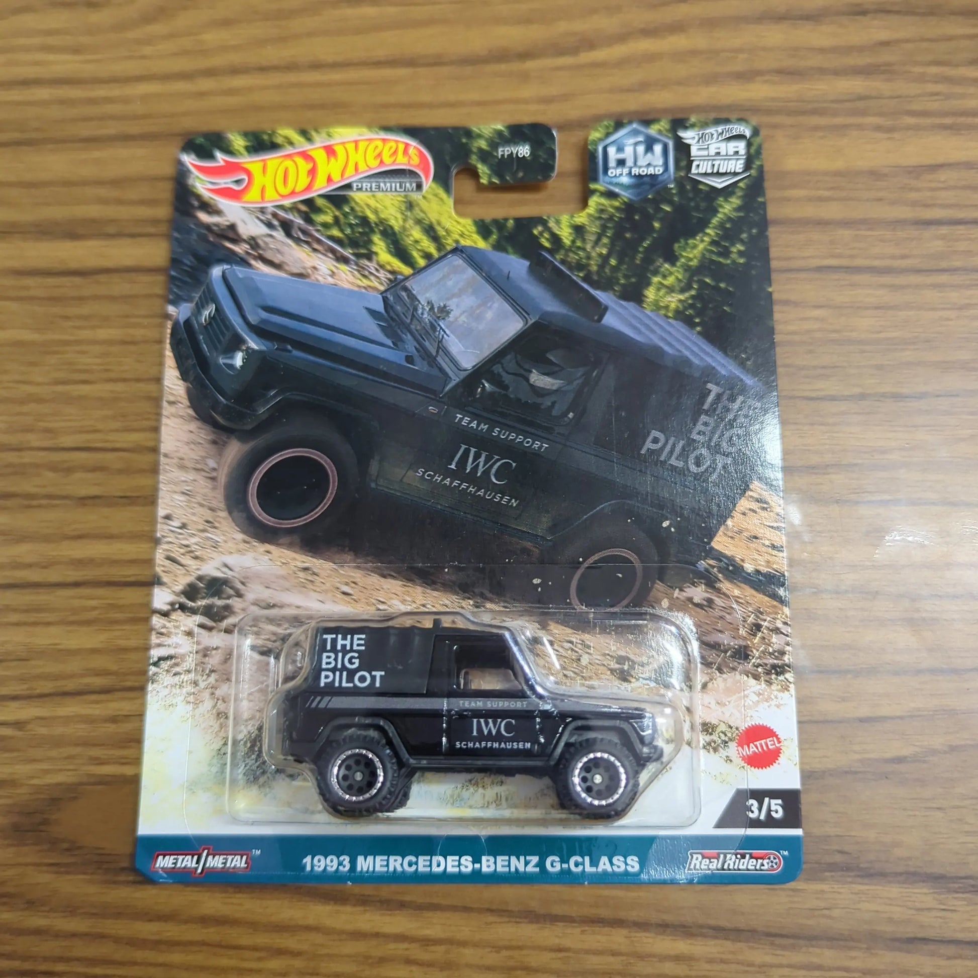 1993 Mercedes Benz G Class Hot Wheels Premium Car Culture (Off Road) Special FRENLY BRICKS - Open 7 Days