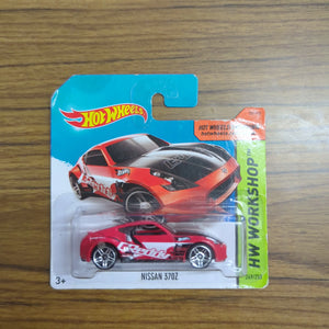 2014 Hot Wheels - Nissan 370Z Short card FRENLY BRICKS - Open 7 Days