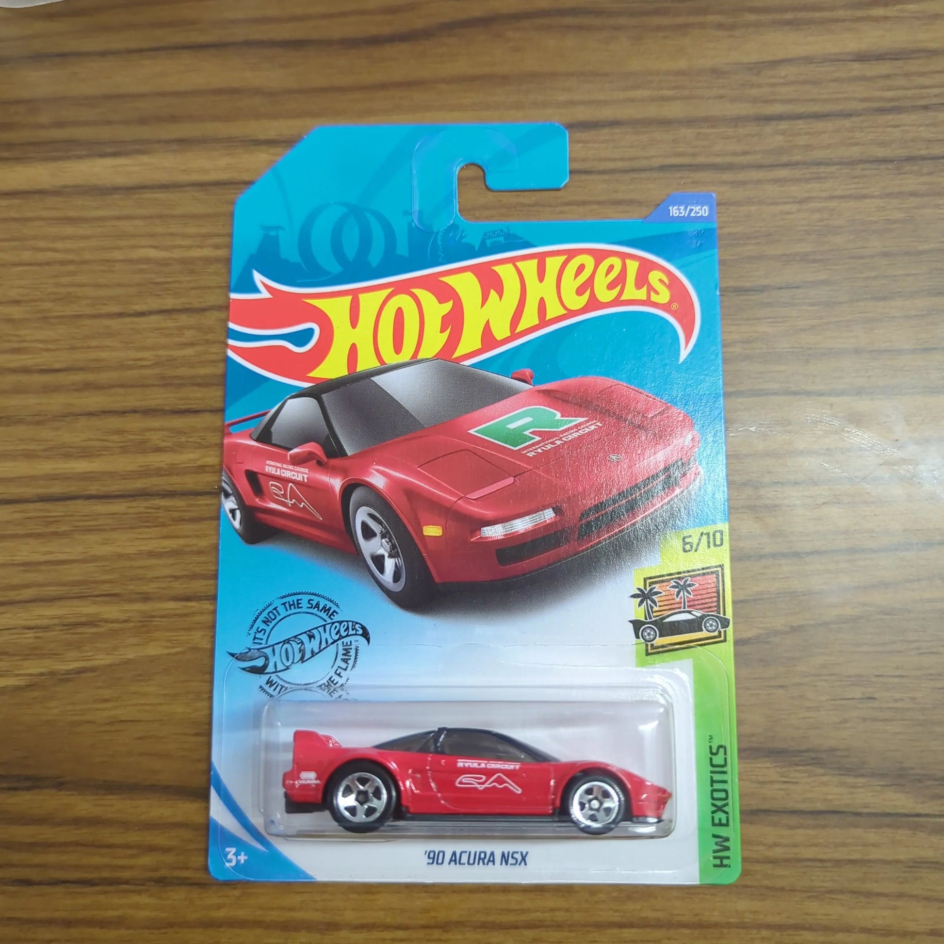 Hot wheels Acura Honda NSX Red Ryula Circuit 163/250 HW EXOTICS 6/10 FRENLY BRICKS - Open 7 Days