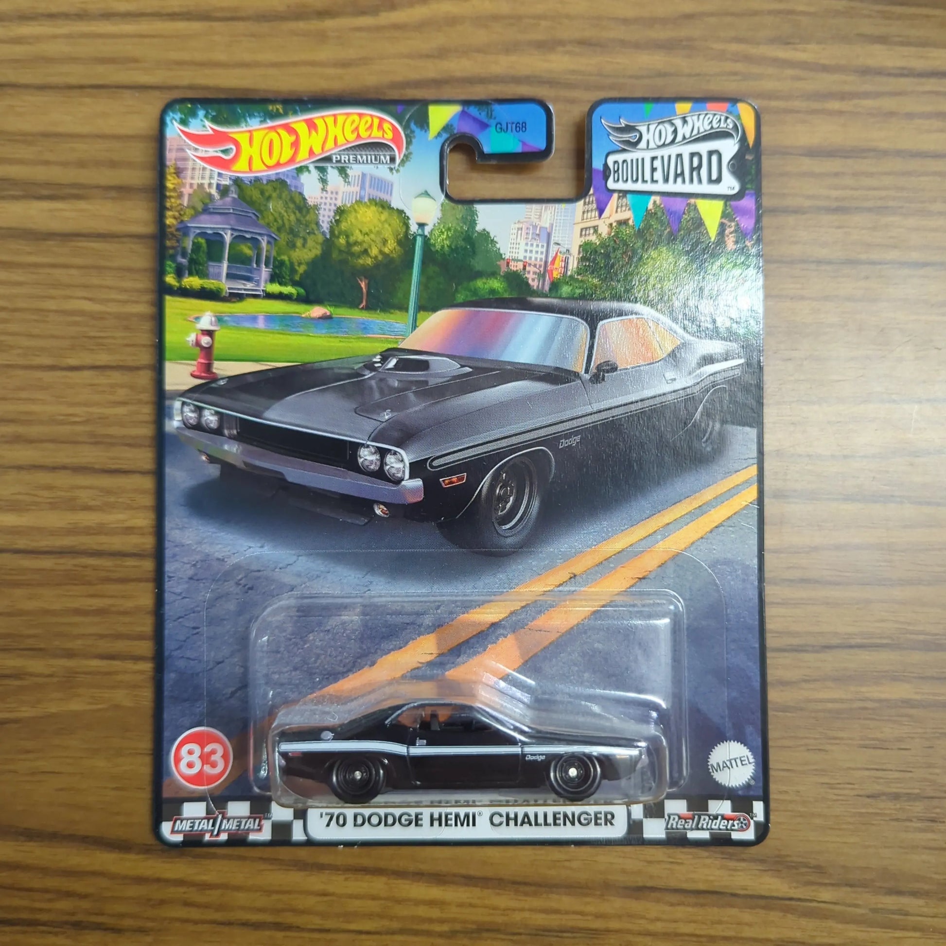 1970 Dodge Hemi Challenger Hot Wheels Premium Car Culture Boulevard FRENLY BRICKS - Open 7 Days