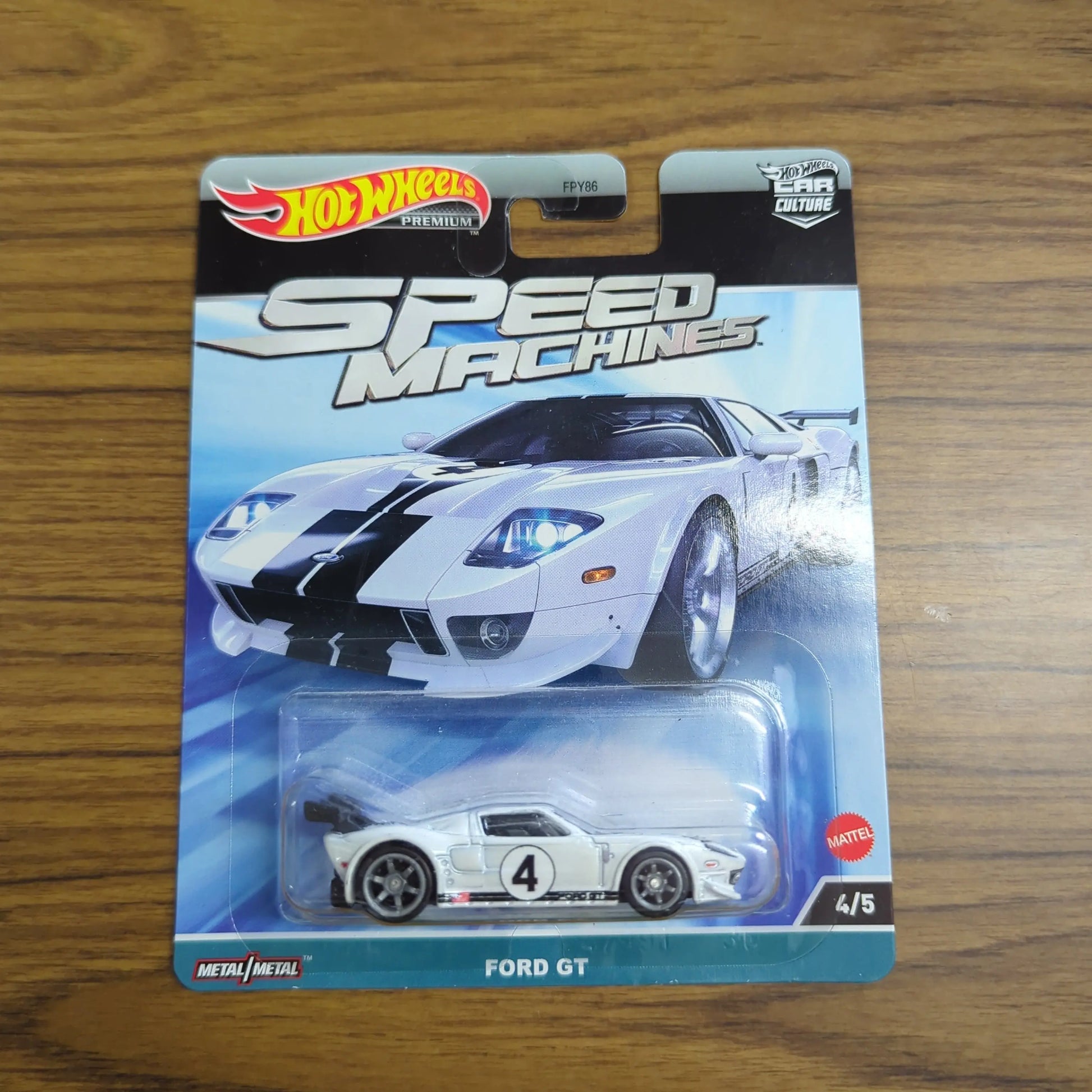 Hot Wheels 2023 Car Culture Series Speed Machines Ford GT FRENLY BRICKS - Open 7 Days