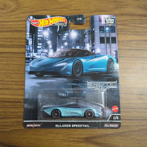 Hot Wheels Premium Mclaren Speedtail Car Culture Exotic Envy 2/5 FRENLY BRICKS - Open 7 Days