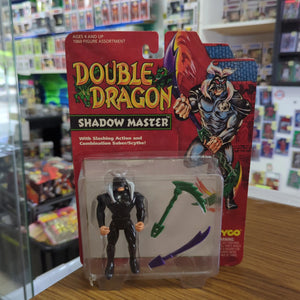 Double Dragon Shadow Master Action Figure 1993 Tyco Toys MOC Mint on Card RARE FRENLY BRICKS - Open 7 Days