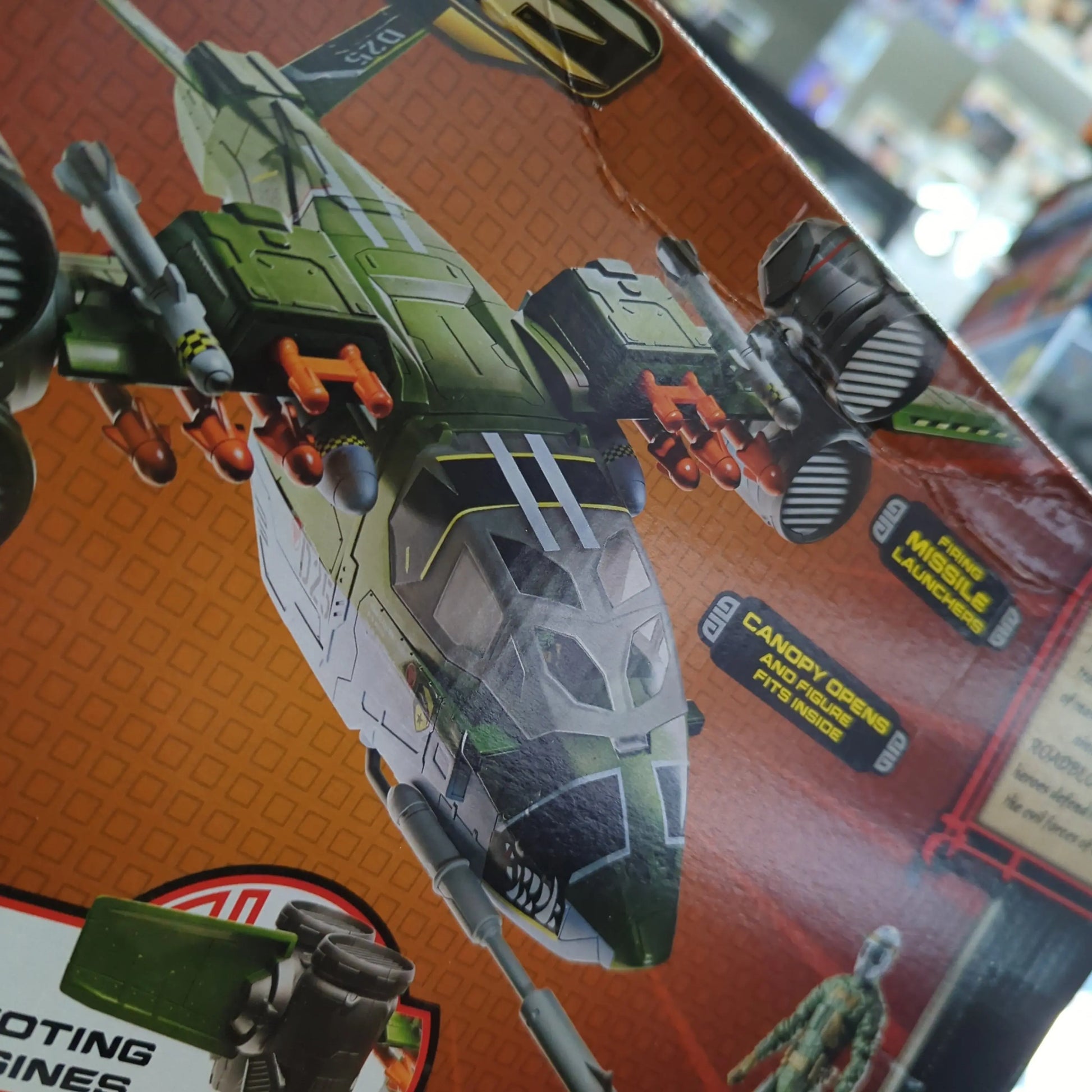 G.I. Joe Retaliation Ghost Hawk II VTOL Vehicle with Conrad Duke Hauser NEW FRENLY BRICKS - Open 7 Days